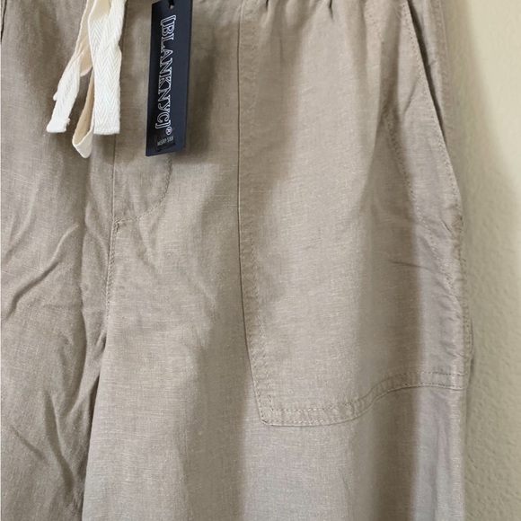 *NWT BlankNyc Khaki Linen Jogger Pants NWT SIZE S - Picture 8 of 11